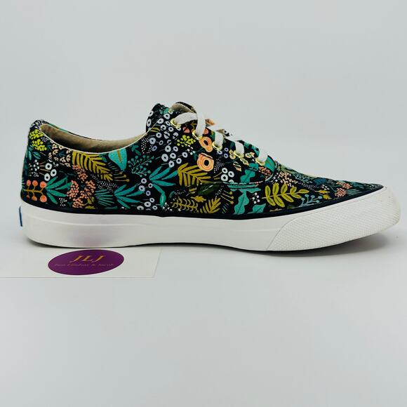 Keds x Rifle Paper Co. Women's Anchor Lourdes Floral Sneakers WF58356 Size 7 - Picture 7 of 11